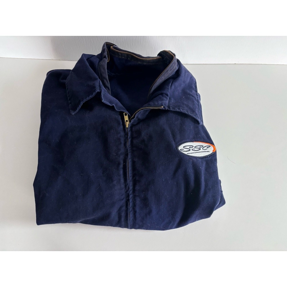 STEELGUARD MENS NAVY 2XL JACKET ZIP UP